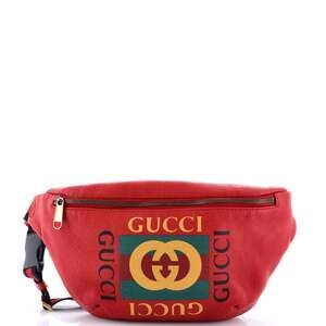 Logo Belt Bag Printed Leather Medium #197747G85B